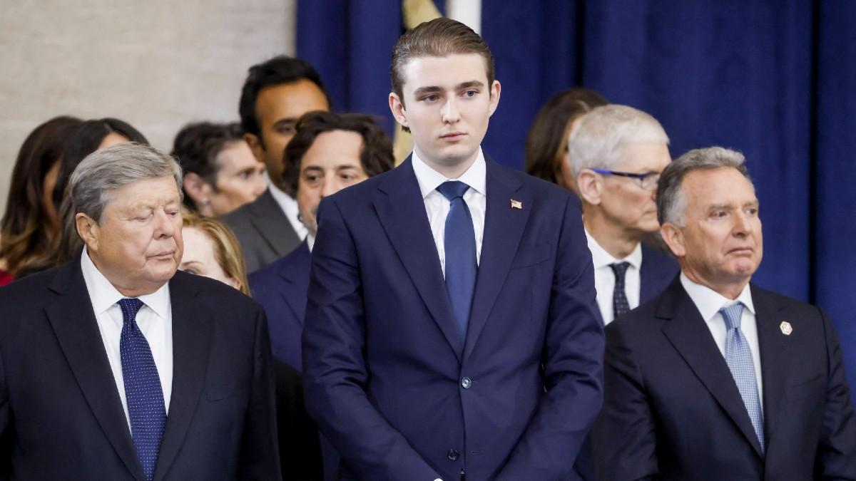 image of Lawrence O'Donnell called Barron 'more spoiled than a princess.'