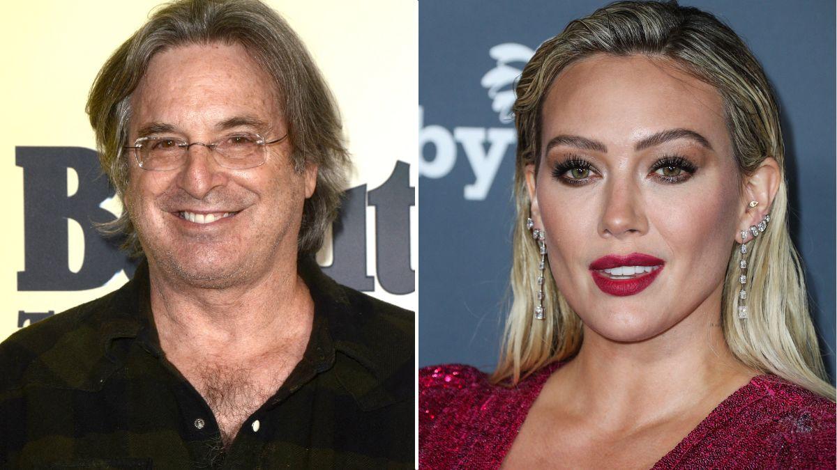 split of Robert Carradine and Hilary Duff. 
