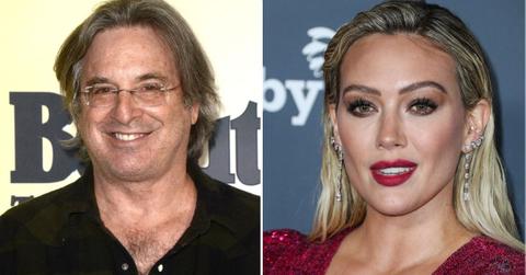 split of Robert Carradine and Hilary Duff.