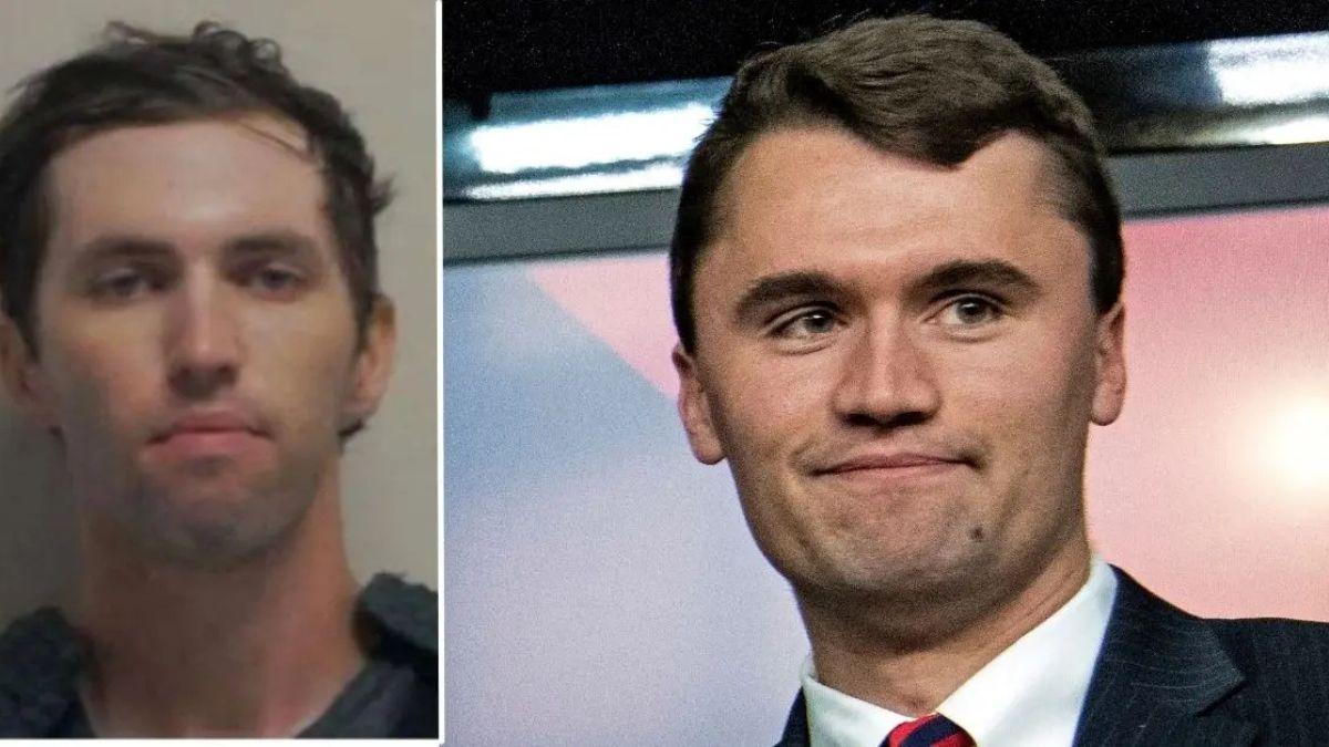 Composite photo of Tyler Robinson and Charlie Kirk