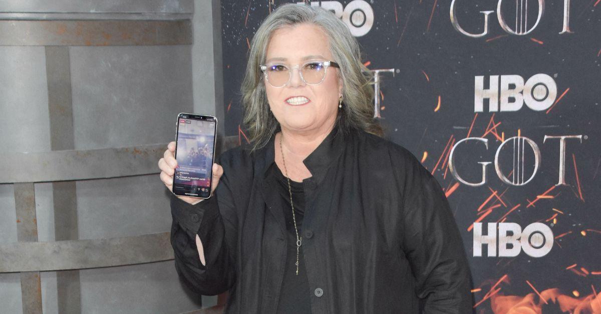 image of Rosie O’Donnell reflected on guilt and privilege surrounding the cosmetic procedure.