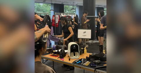 aurami takes its ai powered nail tech backstage at new york fashion week