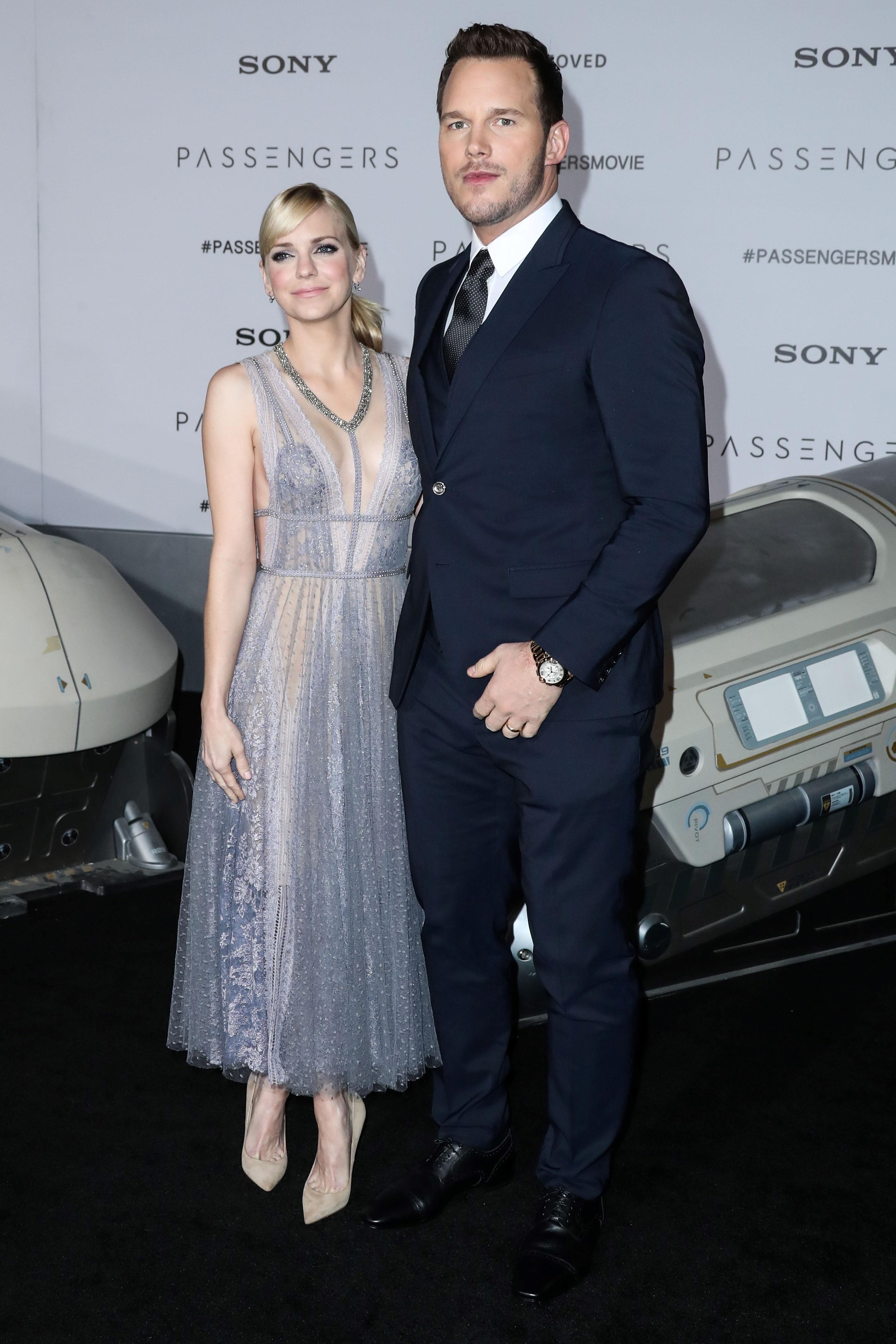 Chris Pratt and Anna Faris attend &#8216;Passengers&#8217; star studded LA Premiere