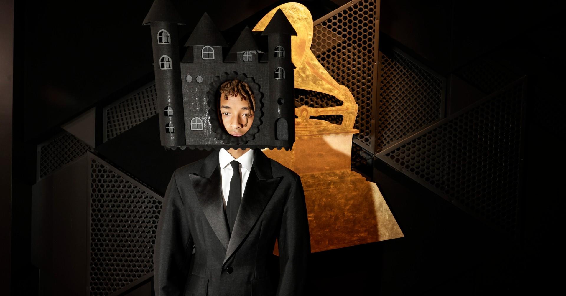 jaden smith accused trying too hard attention headpiece  grammys