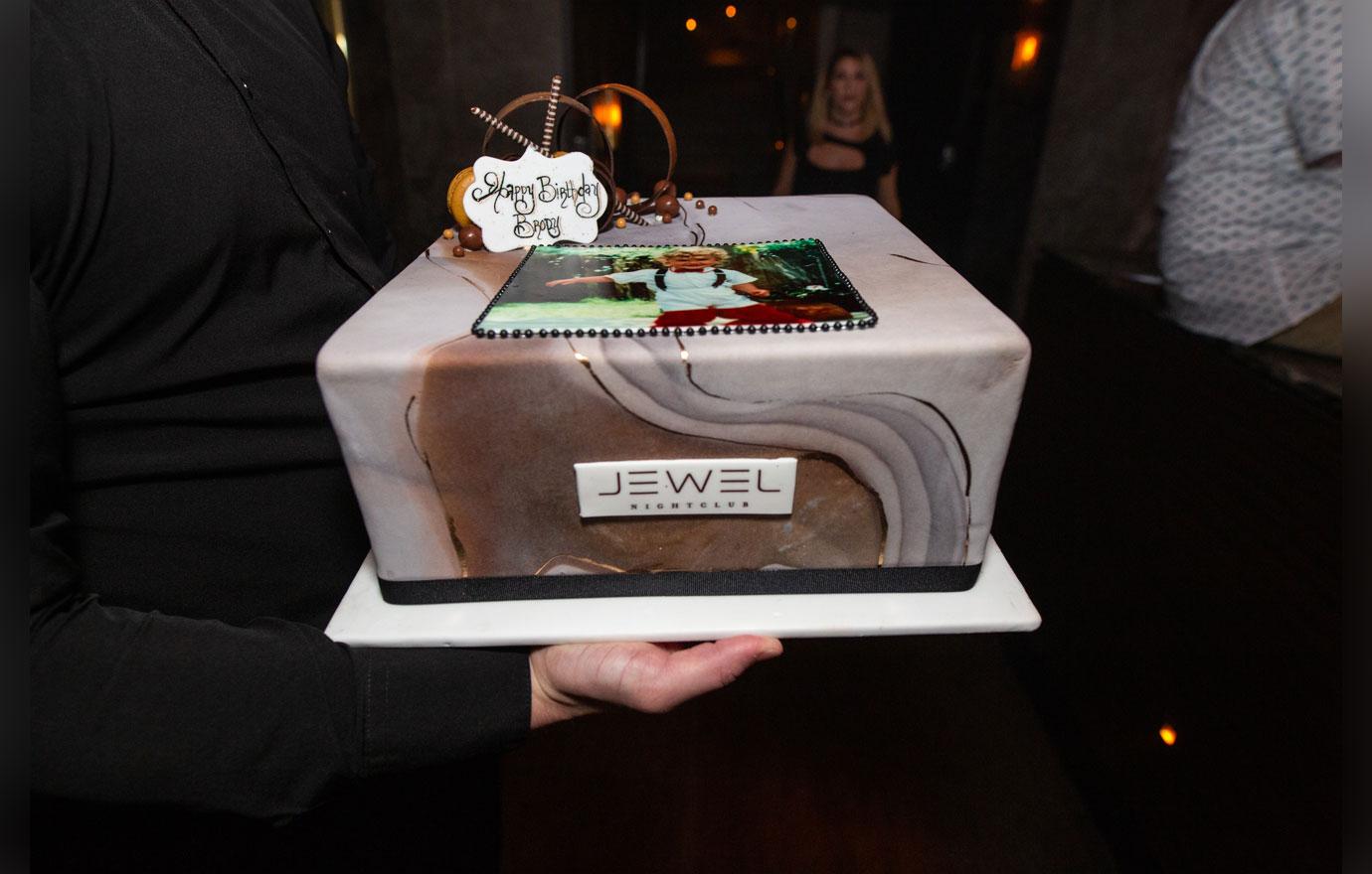 Brody Jenner Custom Birthday Cake From JEWEL Nightclub, Aug. 25_ SamHamoui