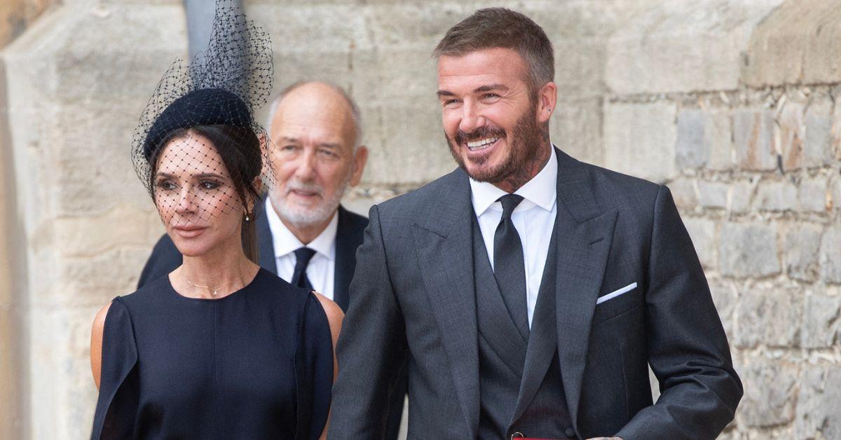 Image of David Beckham and Victoria Beckham got married in 1999.
