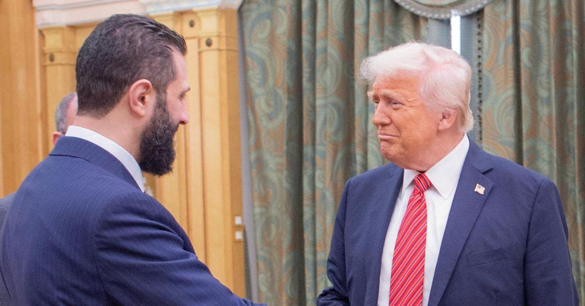 image of The awkward question comes during a meeting about U.S.-Syria relations.