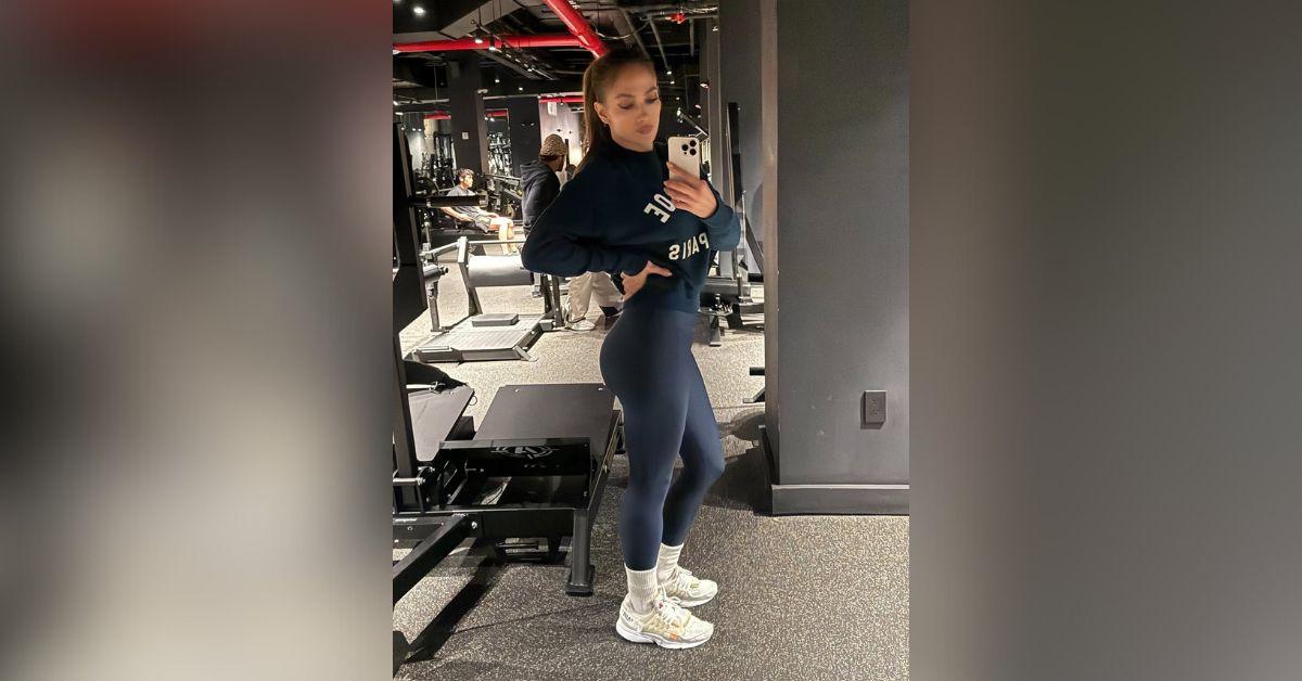 image of Jennifer Lopez shared a cheeky selfie on October 22.
