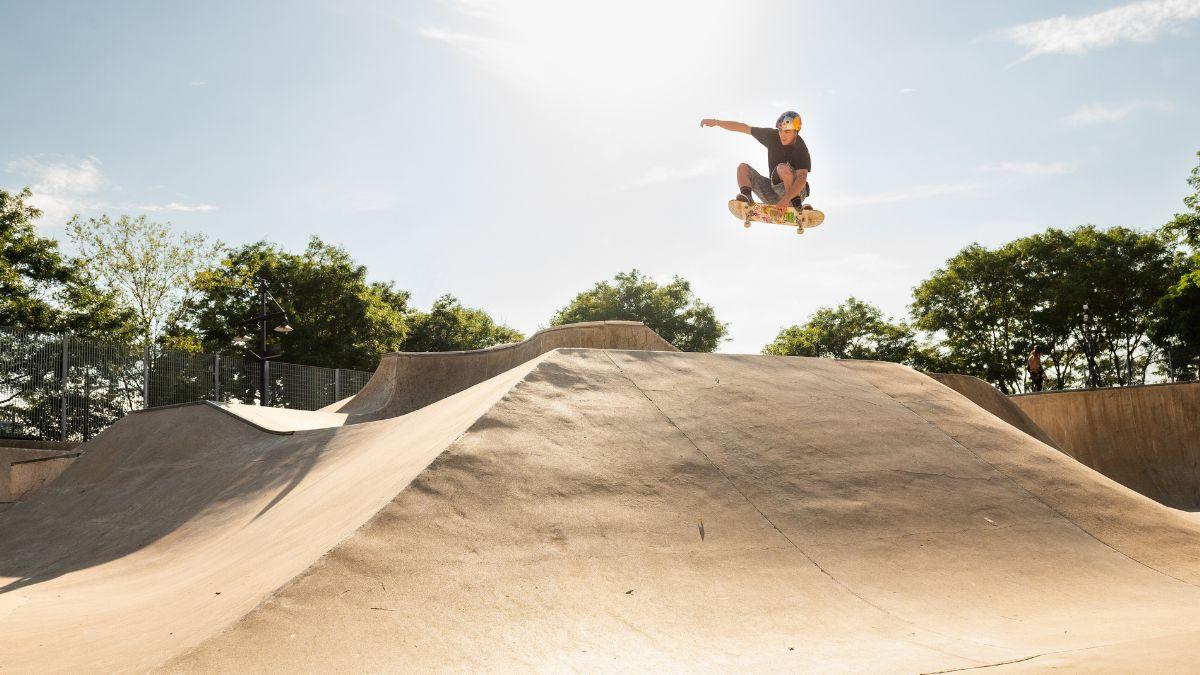 image of Jake Canter had a near-death experience when he was young. 