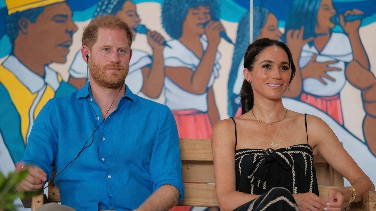 Image of The Sussexes relocated to the U.K. with Archie and Lilibet for an extended stay.