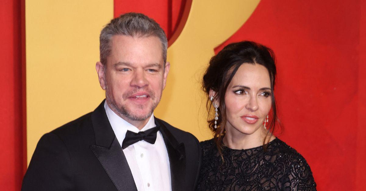 matt damon and luciana barroso