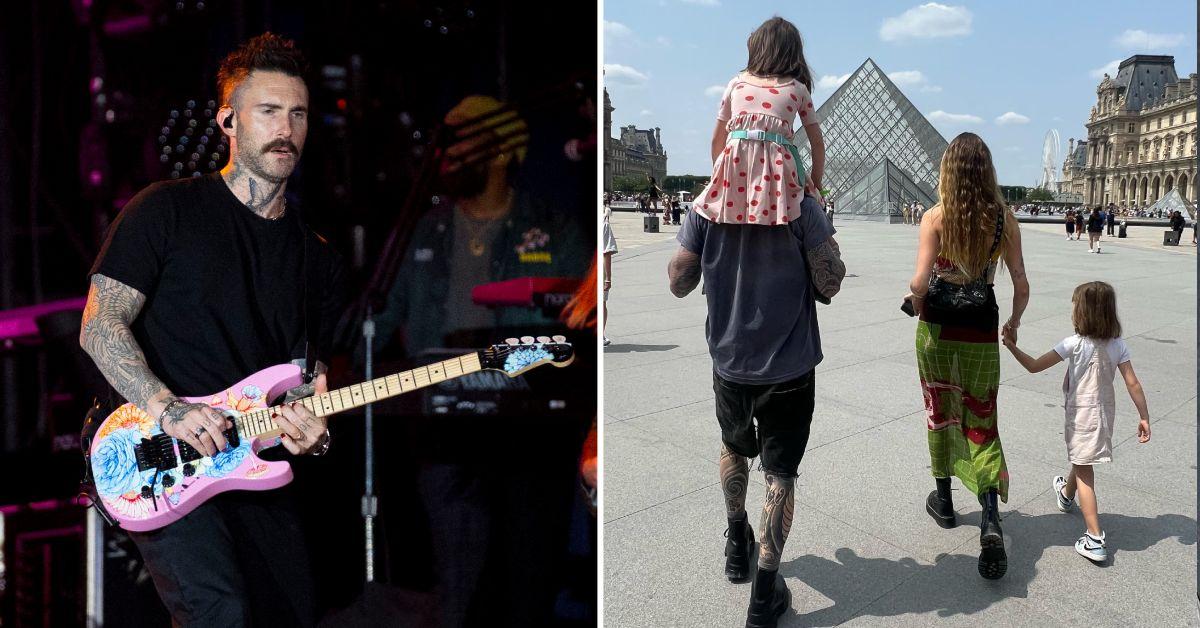 Adam Levine Says His 2 Daughters Are 'Obsessed' With His Band Maroon 5