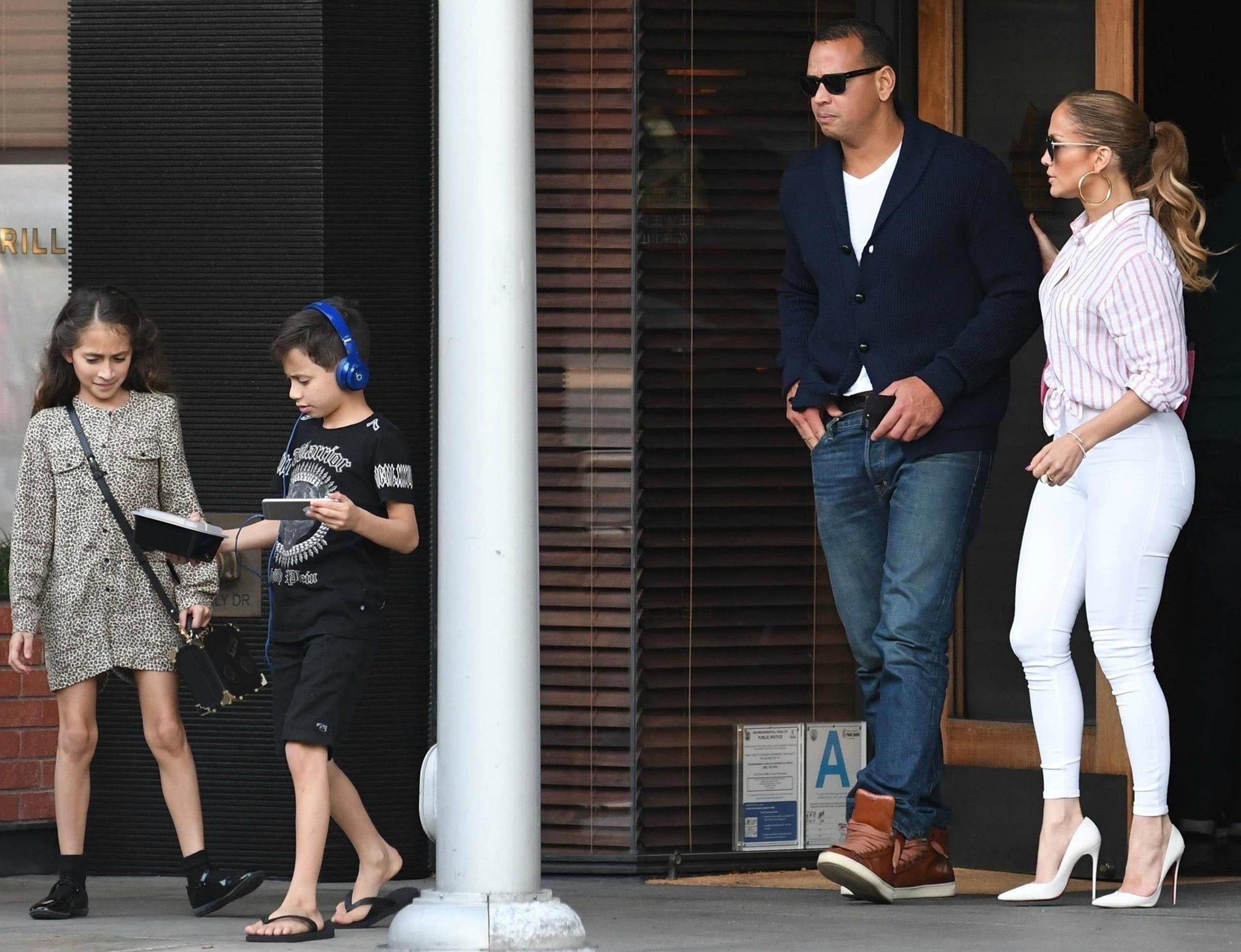 alex rodriguez jennifer lopez kids pics 04