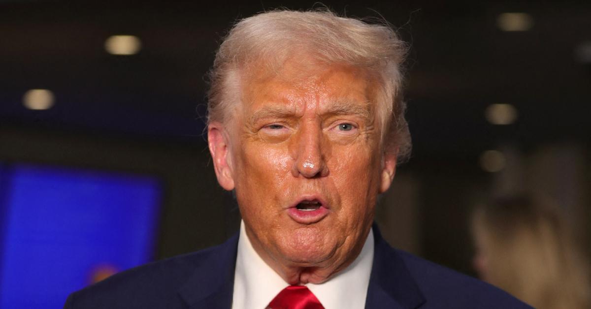 Image of Donald Trump said he was 'saved by God' after surviving his assassination attempt.