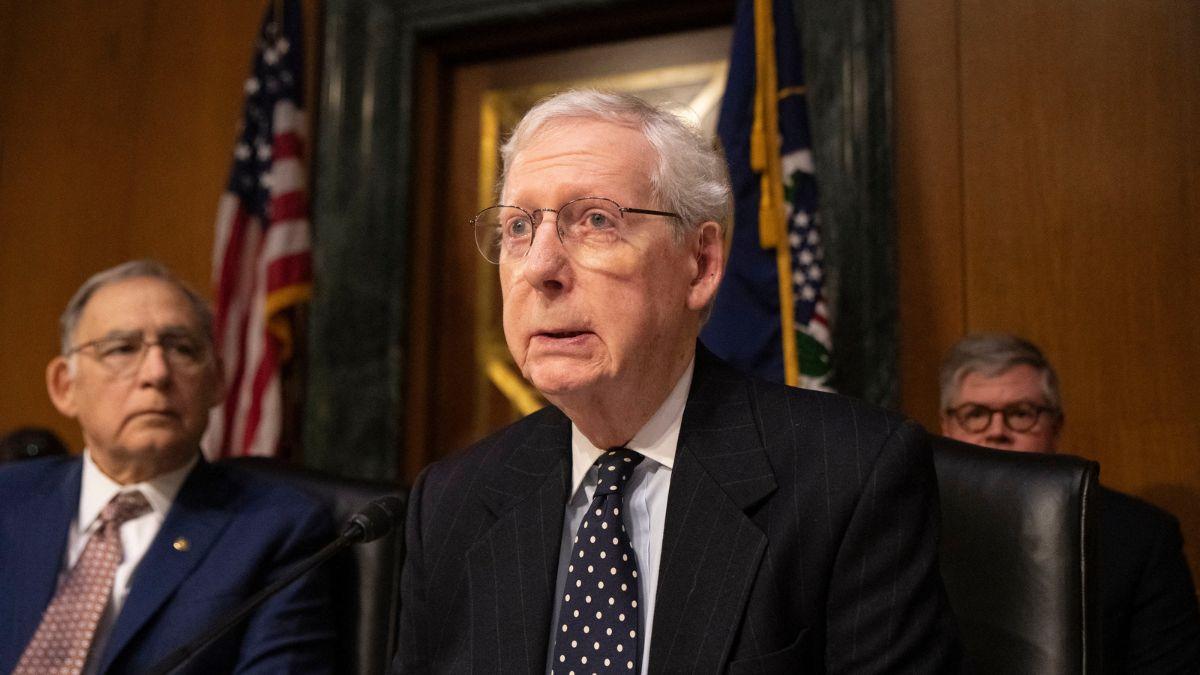 Image of The public demanded further answers regarding Sen. Mitch McConnell's health status.