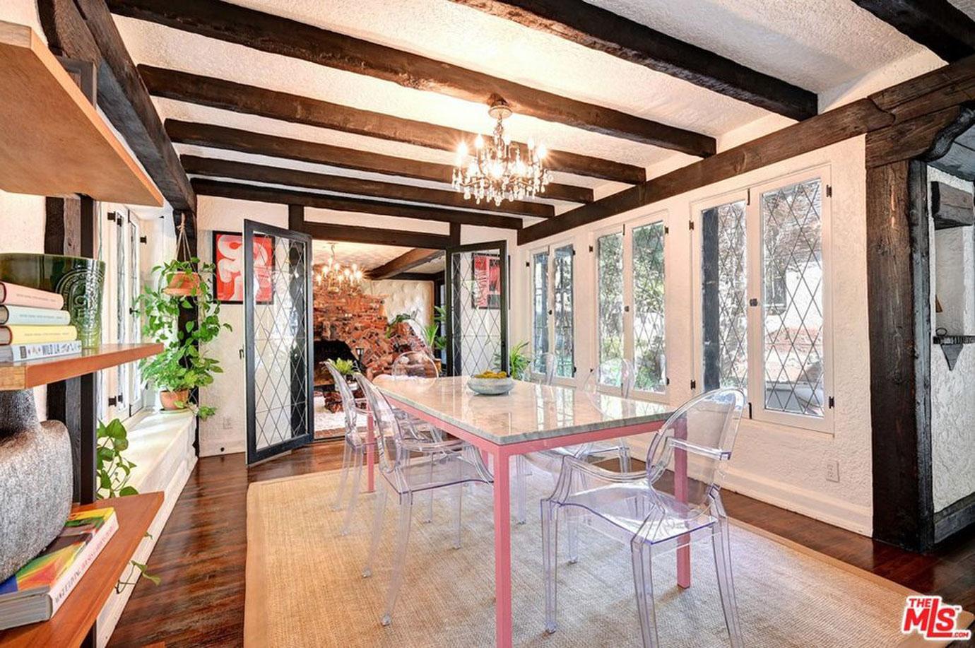 charli xcx sells tudor mansion beachwood canyon los angeles celeb homes