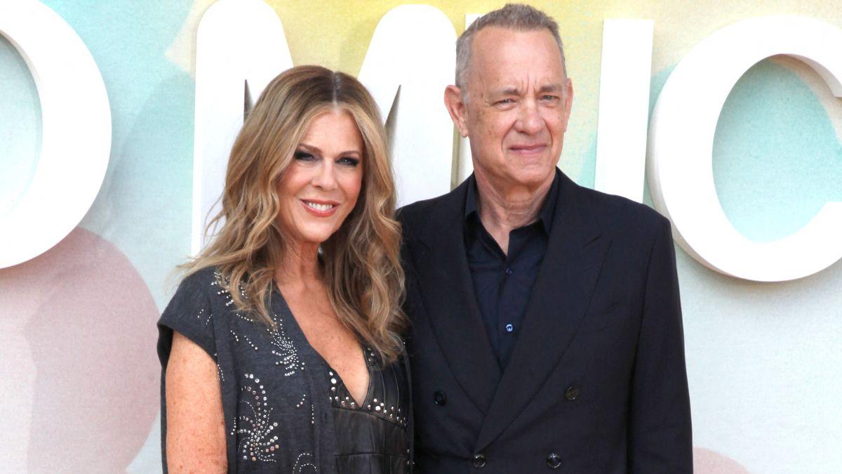 image of Rita Wilson previously described herself and husband Tom Hanks as 'cool grandparents.'