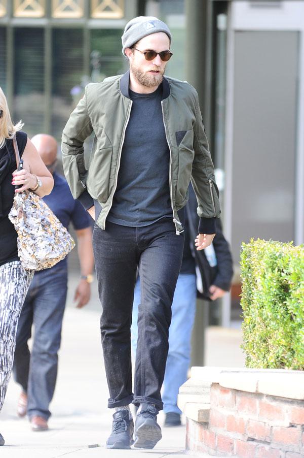 EXCLUSIVE: Robert Pattinson out and about Manchester UK