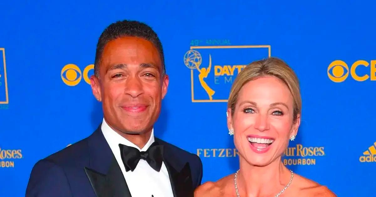 Amy Robach & T.J. Holmes Are 'Living In The Moment' After 'GMA' Affair