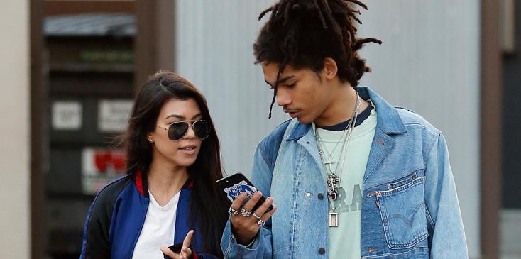 Kourtney kardashian new younger boyfriend model h