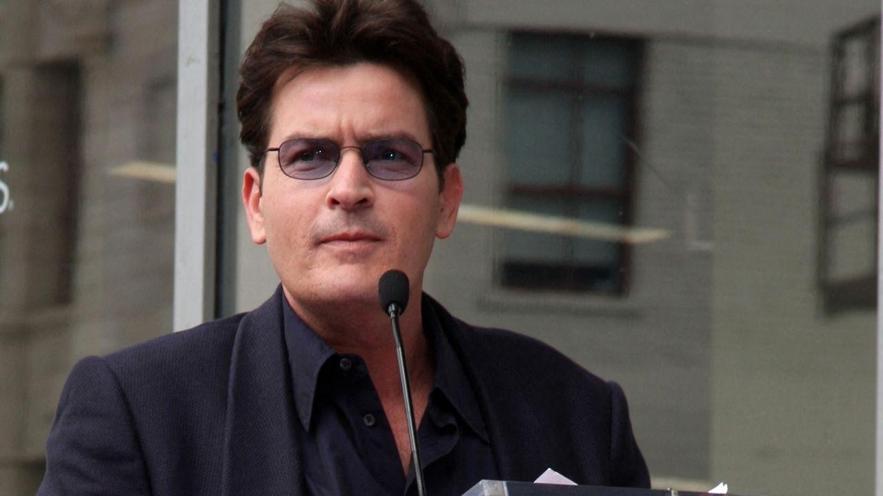 Image of Charlie Sheen and Chuck Lorre's feud started when Sheen began issuing a barrage of public broadsides against Lorre as 'Two and a Half Men's' eighth season neared its finale in 2011.