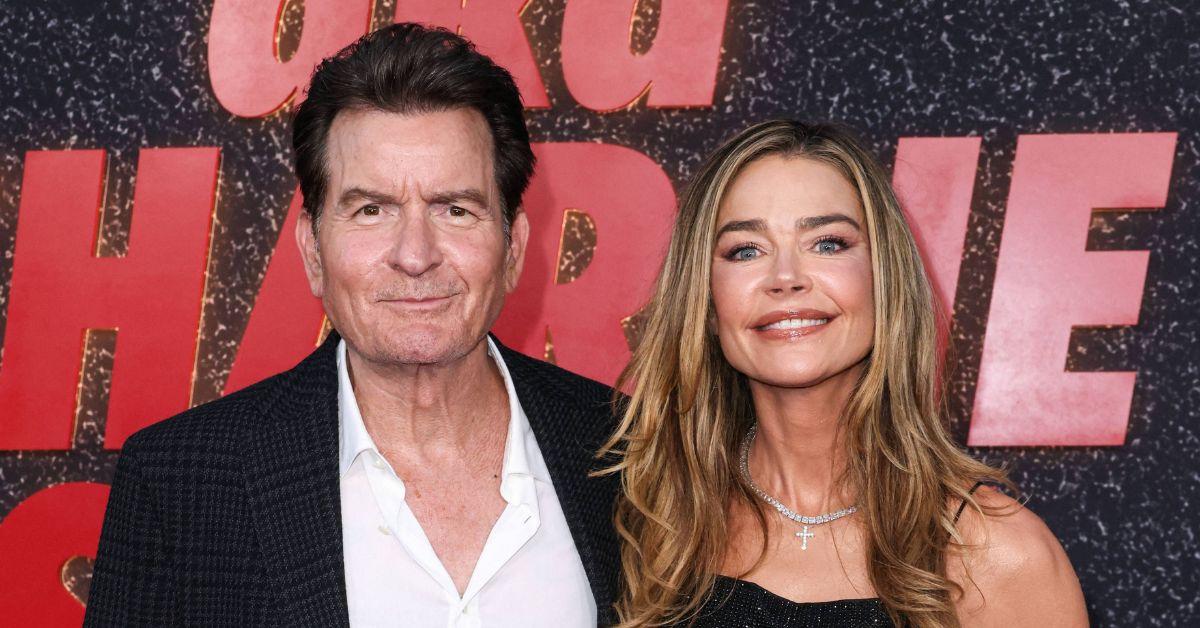 image of Charlie sheen and Denise Richards