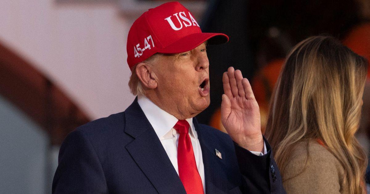 image of Donald Trump brought up his successful lawsuit against CBS during the sit-down.