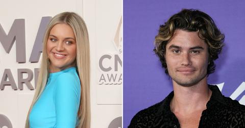 kelsea ballerini chase stokes cant keep hands off first public outing pp