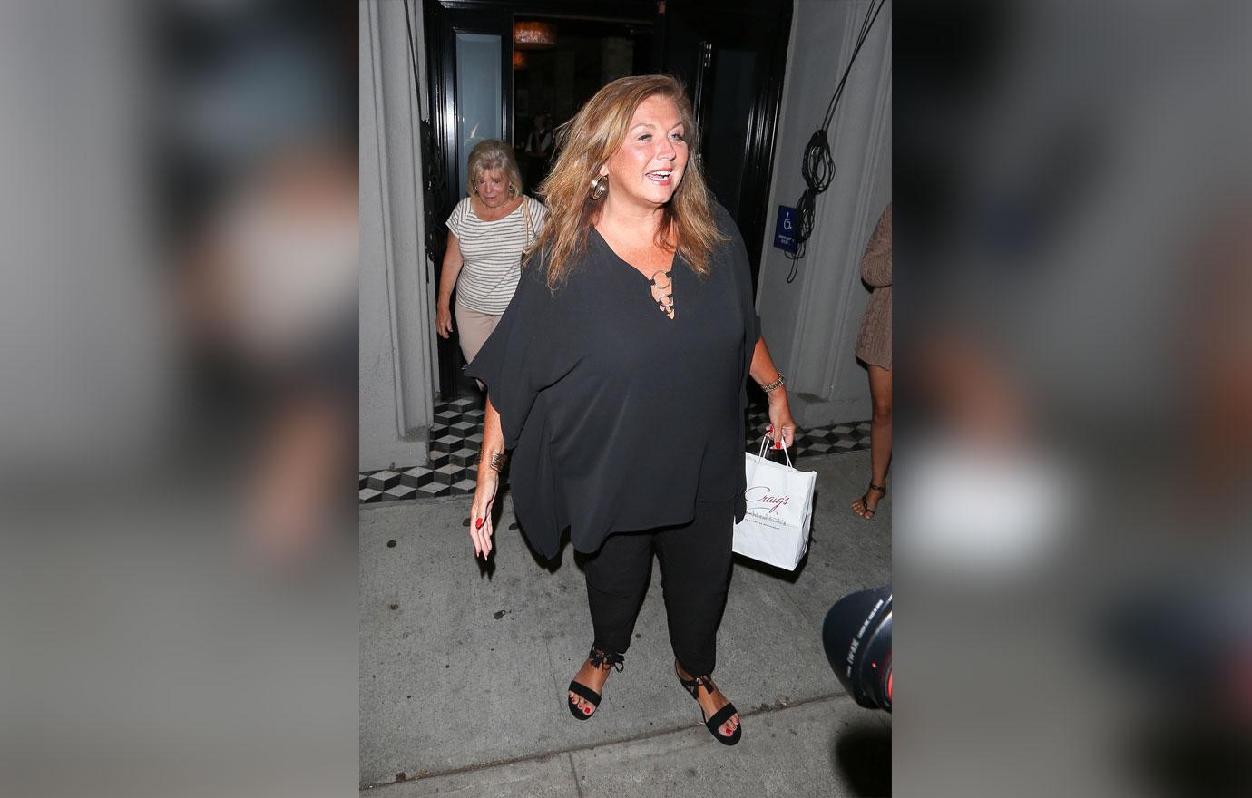 Abby Lee Miller enjoys a dinner at Craig&#8217;s ahead of prison sentence