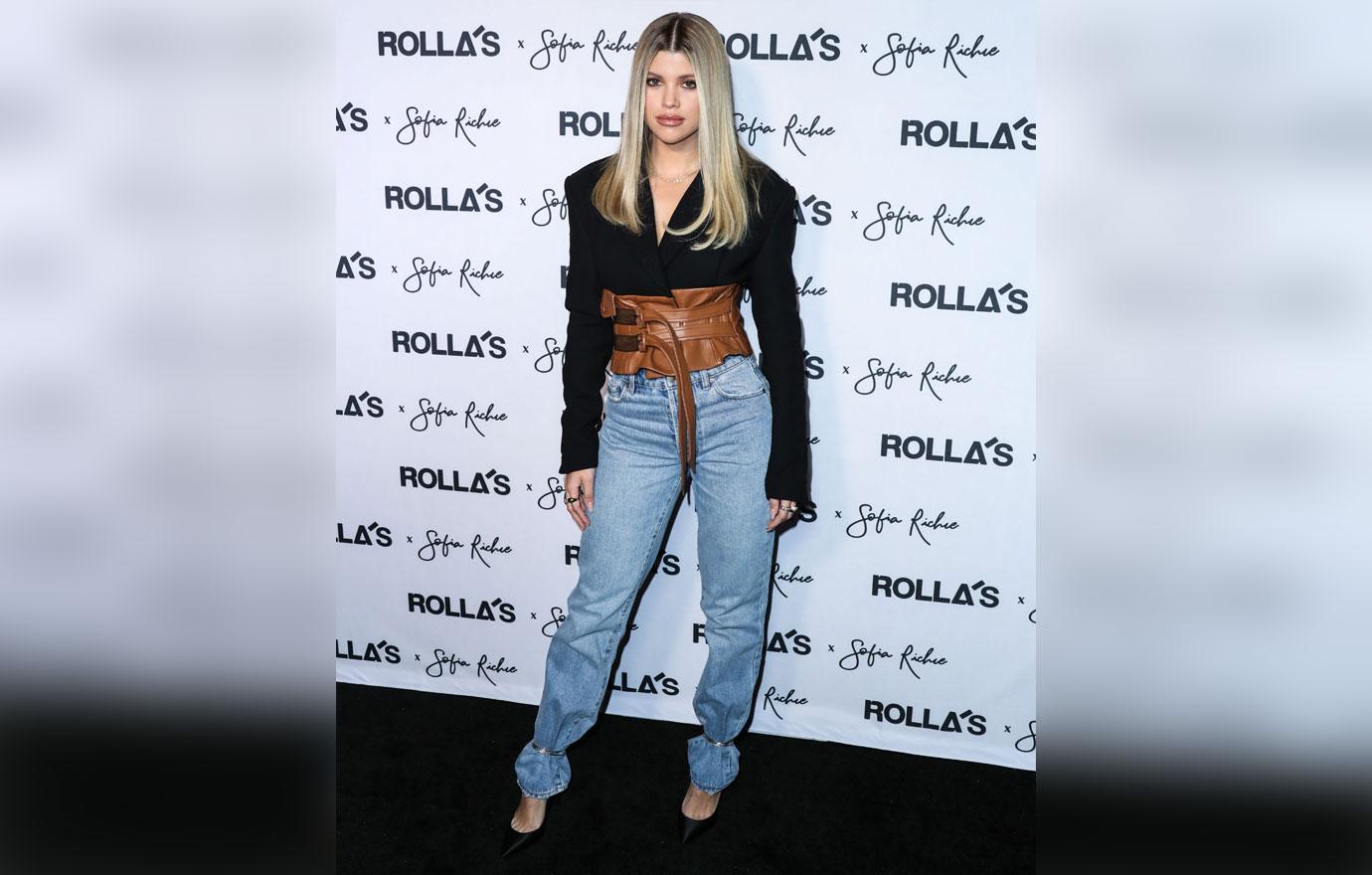 Sofia Richie & Scott Disick Pack On The PDA At Her Denim Launch Party