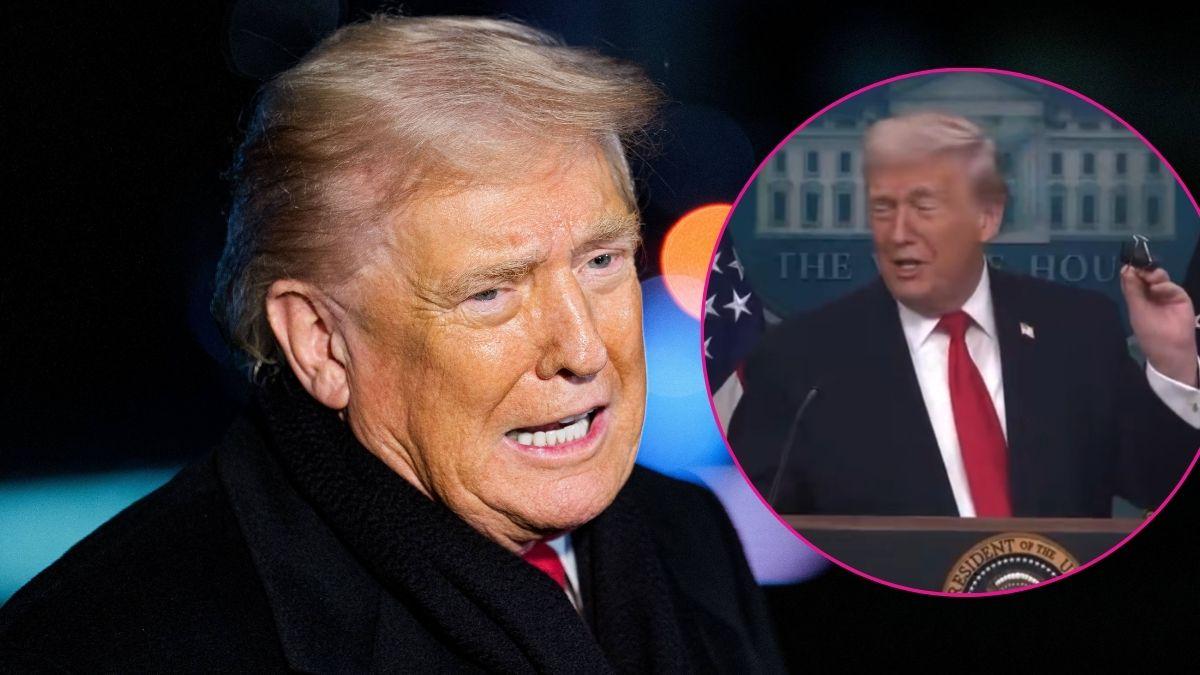 donald trump paper clip comment