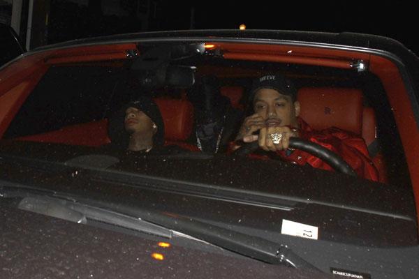 tyga passed out after partying at 1Oak