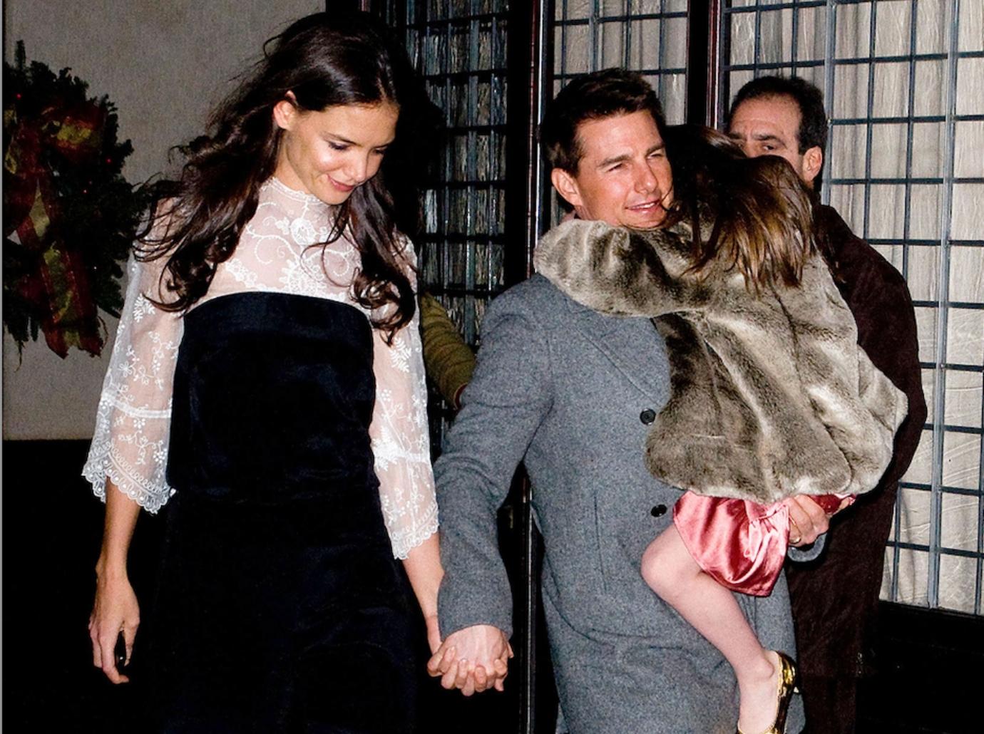 suri cruise birthday  dad tom estranged