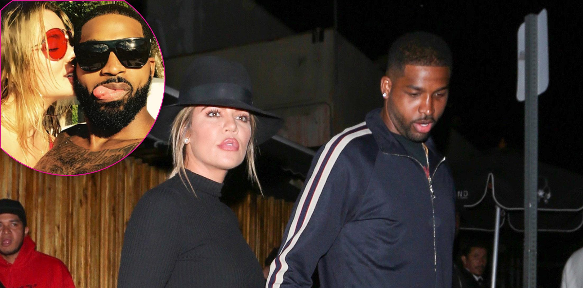 Khloe Kardashian and Tristan Thompson exit The Nice Guy to Lure