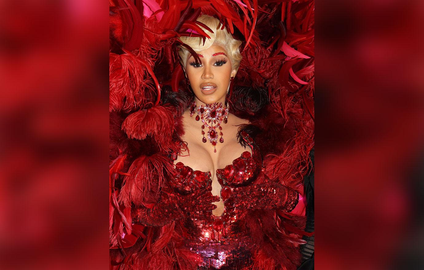 cardi b thierry mugler couturissime photocall in paris