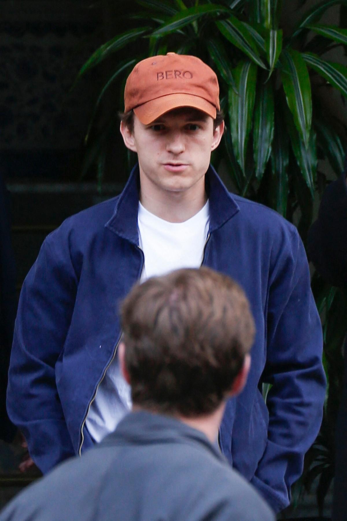 Photo of Tom Holland was spotted supporting Zendaya in Paris.