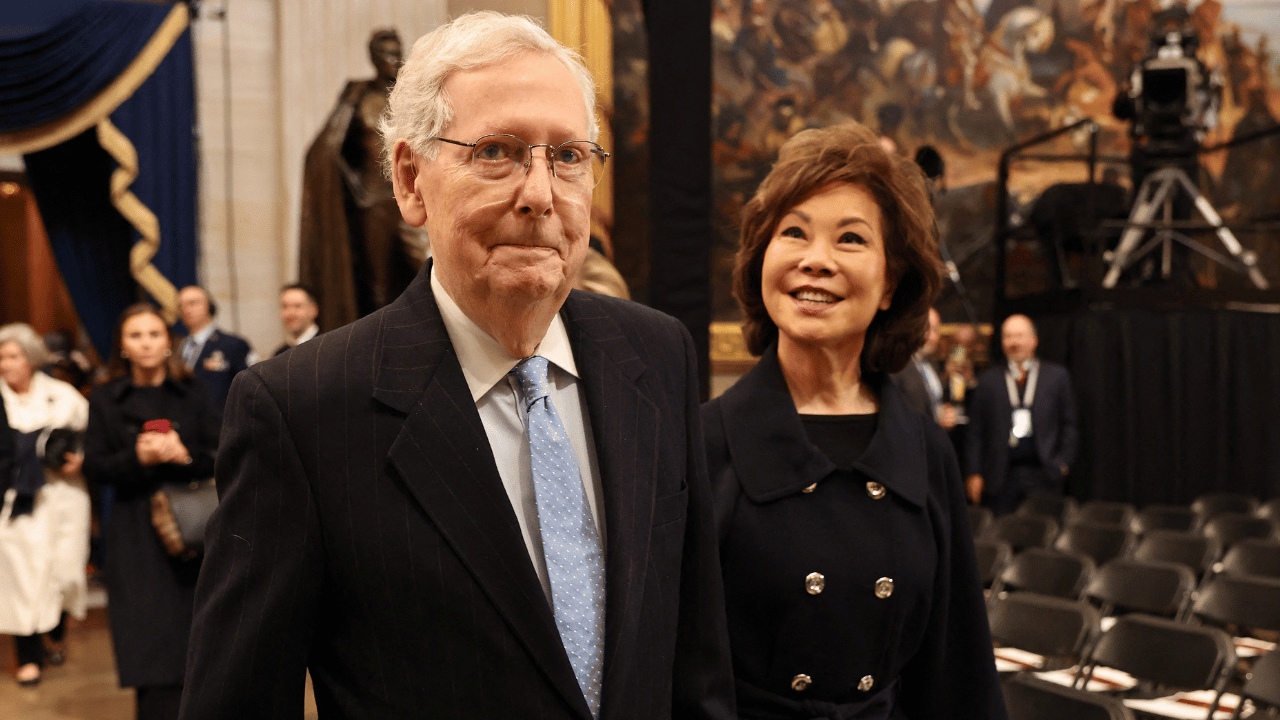 Mitch McConnell; Elaine Chao