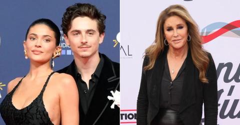 Photo of Kylie Jenner, Timothée Chalamet and Caitlyn Jenner