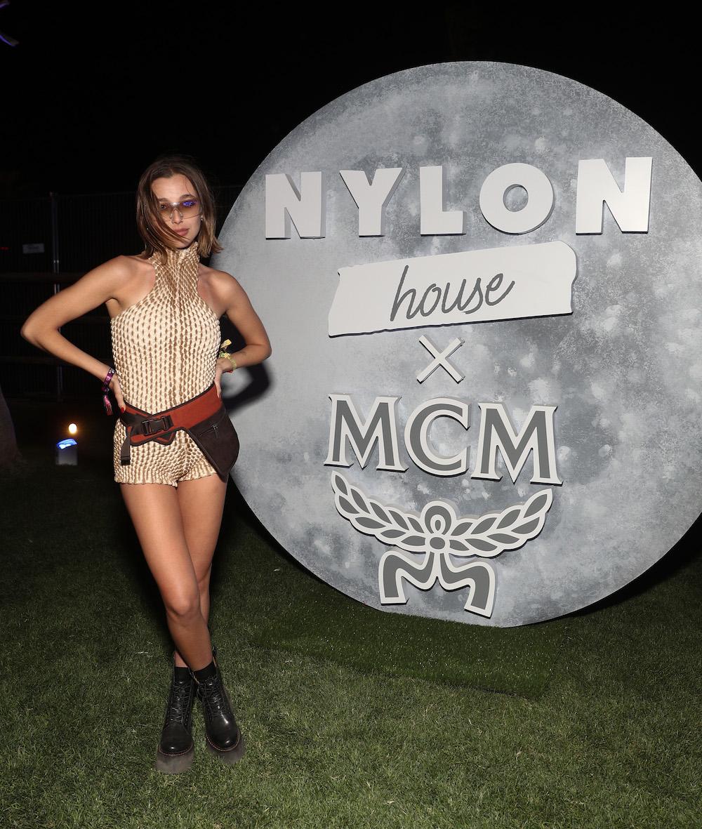 Model Jessica Hart shows off a Louis Vuitton leather face mask amid  COVID-19 outbreak