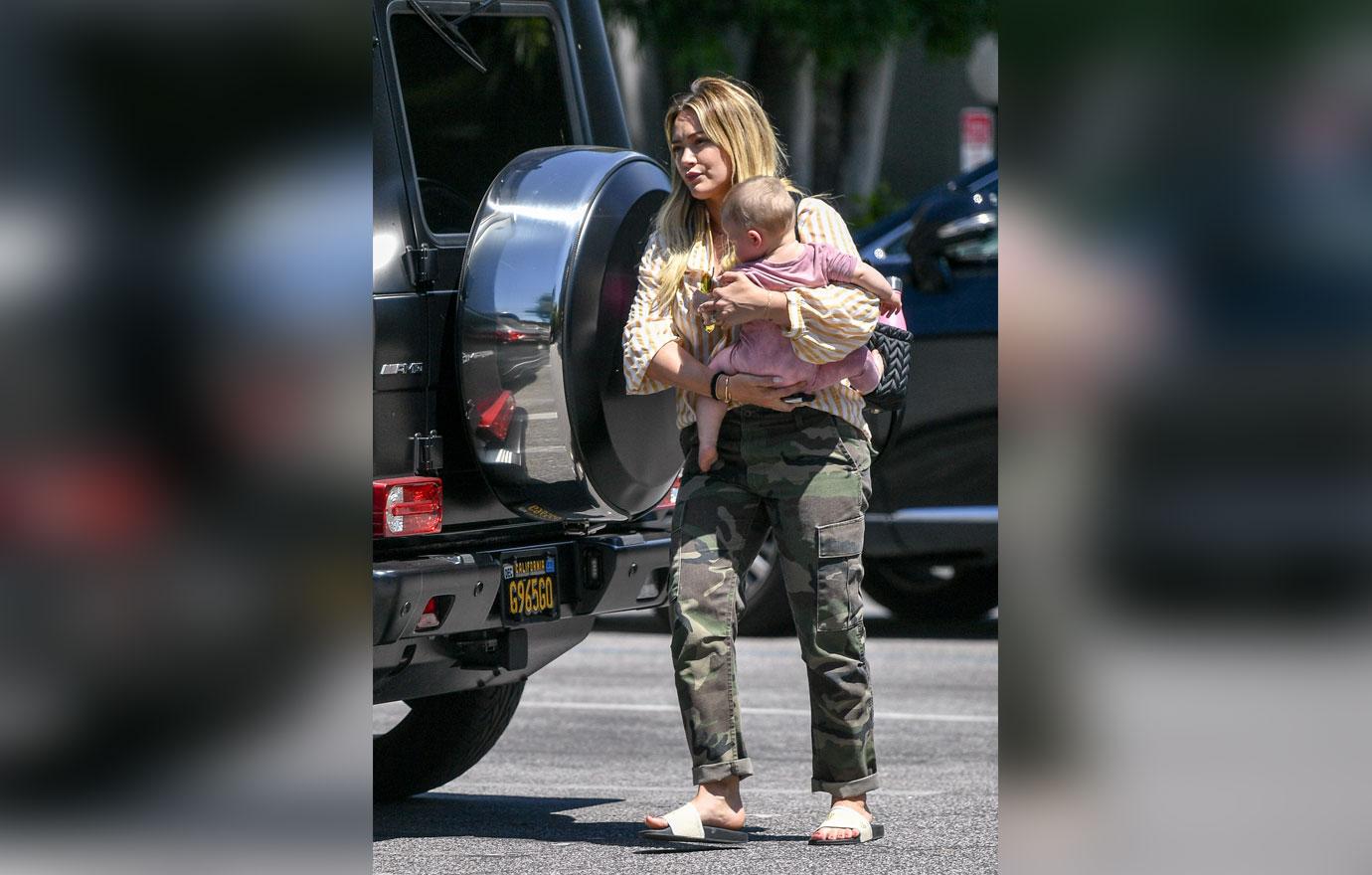 Hilary Duff & baby