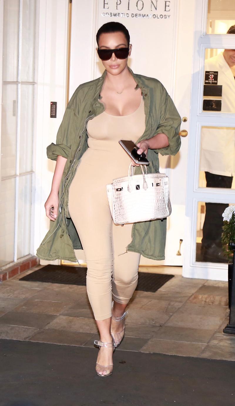 Kim Kardashian makes a visit to the Doctor&#8217;s office in Beverly Hills.