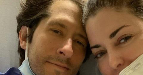 Michael Marion and Bobbie Thomas in the hospital