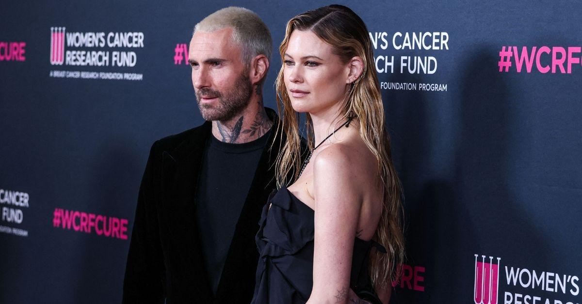 Photo of Adam Levine and Behati Prinsloo