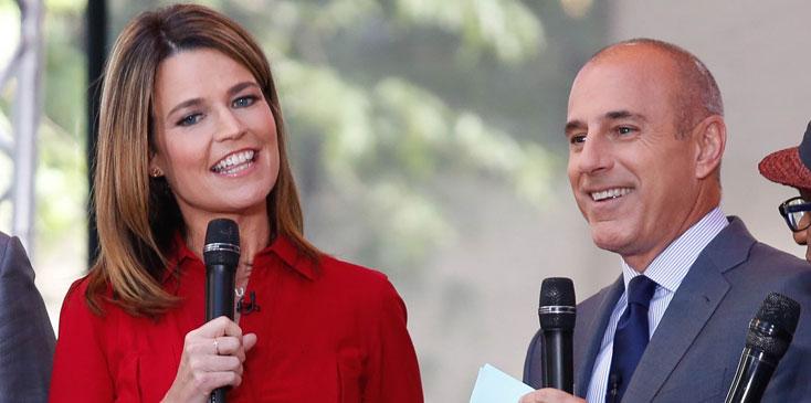 Savannah guthrie mistakes matt lauer husband