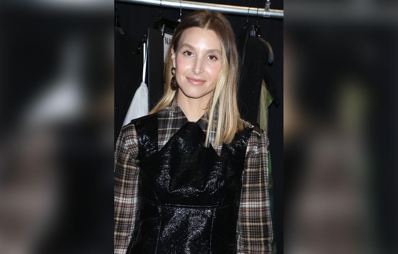 Whitney Port Plaid Shirt Poses Lingerie Photos Instagram