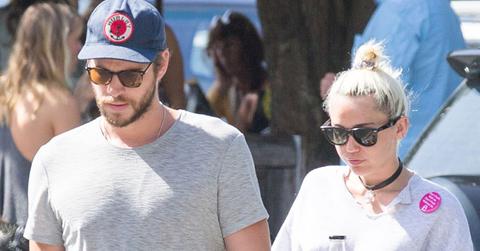 Liam Hemsworth and Miley Cyrus goes for lunch in Byron Bay
