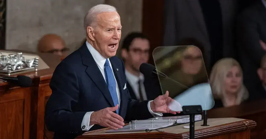 president joe biden mocks donald trump financial woes campaign speech