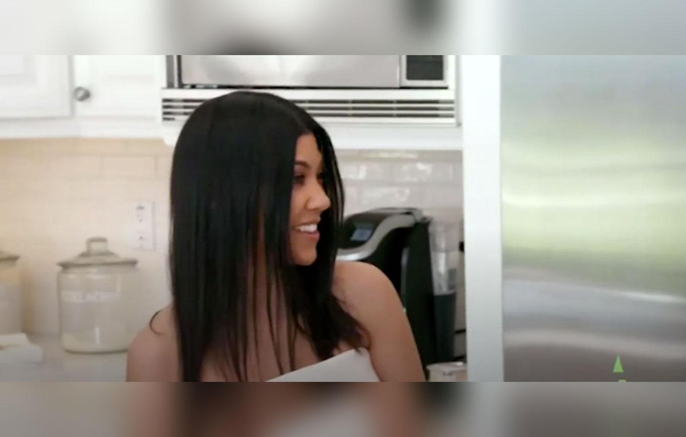 Kim Kardashian Jokes Kourtney Got A Hickey From Their Brother Rob