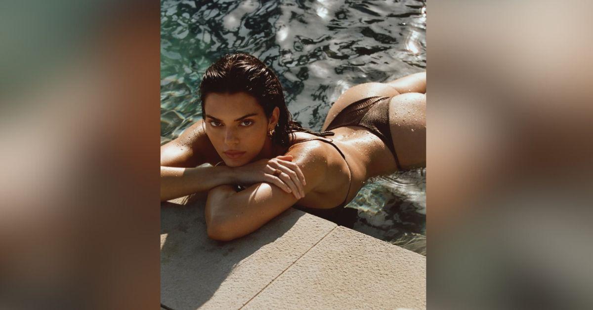 Topless Kendall Jenner Flaunts Her Butt in Skimpy Bikini: Photos