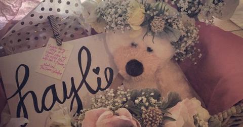 Haylie duff baby shower pics